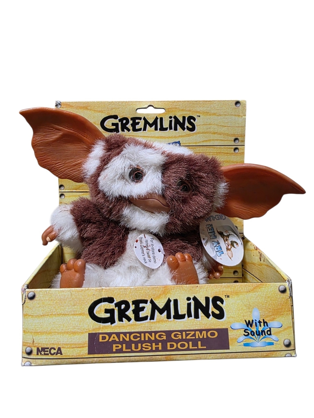 Dancing Gizmo Plush Doll - Brown & White